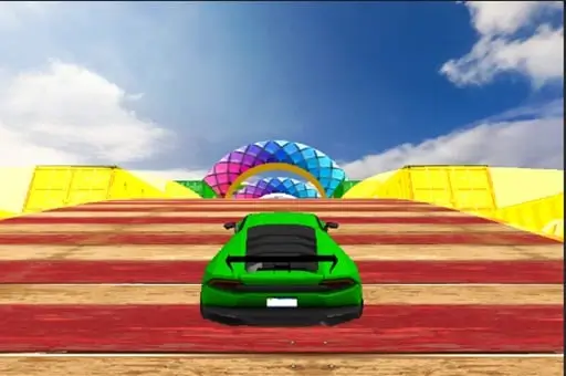 Extreme Crazy Car Stunt Race Mega Ramps